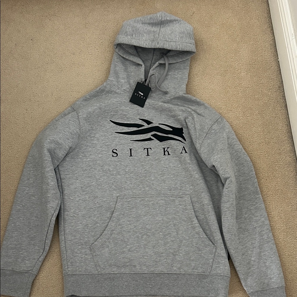 Sitka Gray Hoodie